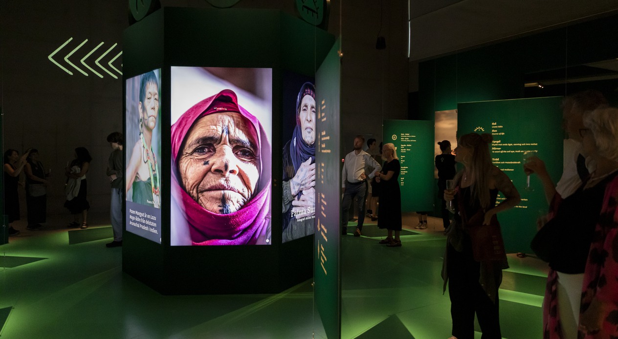 Invigning av utst&auml;llningen Tatau p&aring; V&auml;rldskulturmuseet l&ouml;rdag den 27 juni 2026.