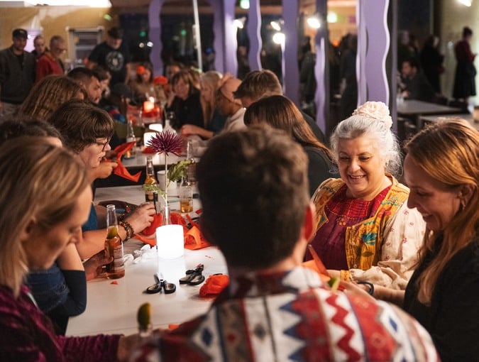 Pyssel på höstfesten