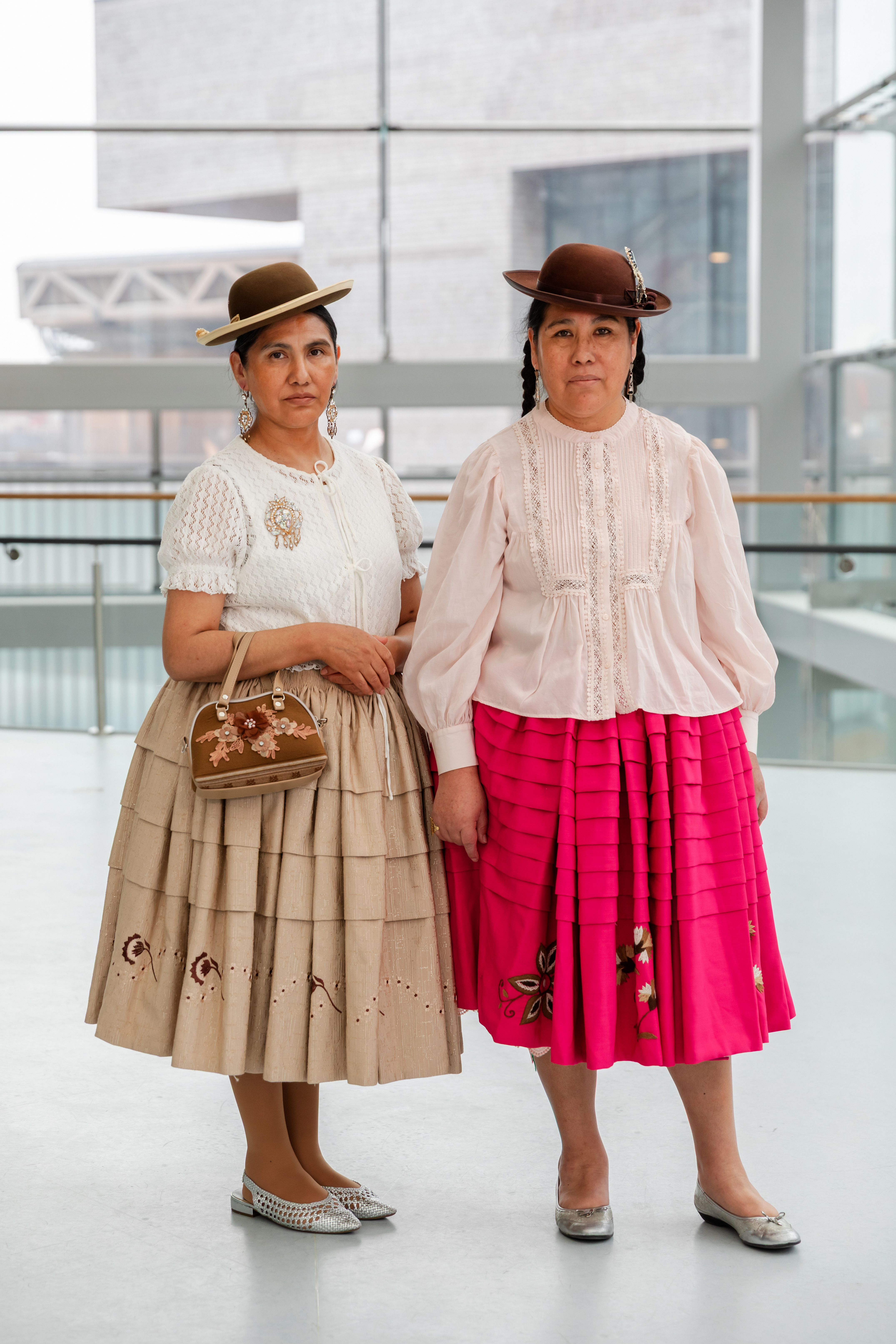 Erica och Mirna Ticona